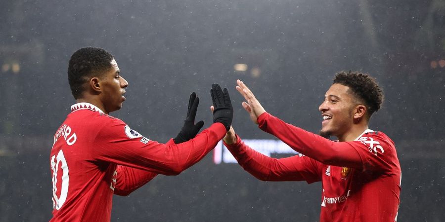 Hasil Liga Inggris - Marcus Rashford Pecah Telur, Man United Bikin Brentford Hancur