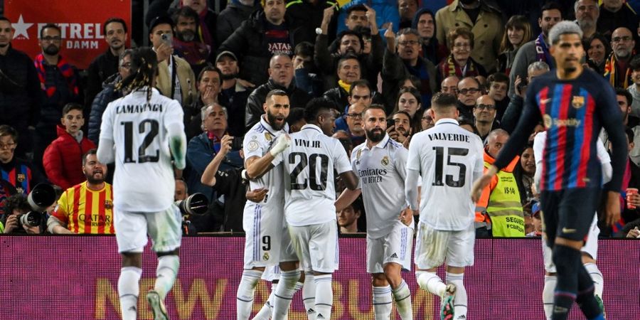 Hasil Copa del Rey - Karim Benzema Cetak Hat-trick Pertama Lawan Barcelona, Real Madrid Lolos ke Final