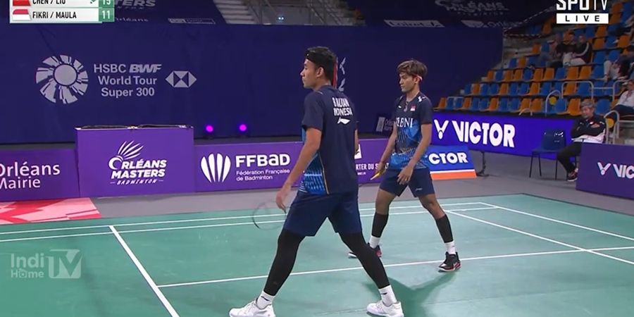 Hasil Final Orleans Masters 2023 - Ditaklukkan Pasangan Jebolan Kualifikasi, Fikri/Bagas Harus Puas Jadi Runner-up