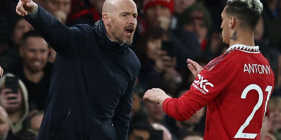 Antony Dapat Sanjungan Erik ten Hag, Disebut Mirip Arjen Robben