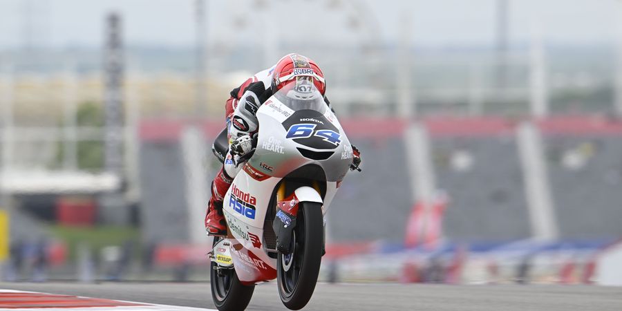 Moto3 Americas 2023 - Emosionalnya Mario Aji Usai Sabet Rekor Baru