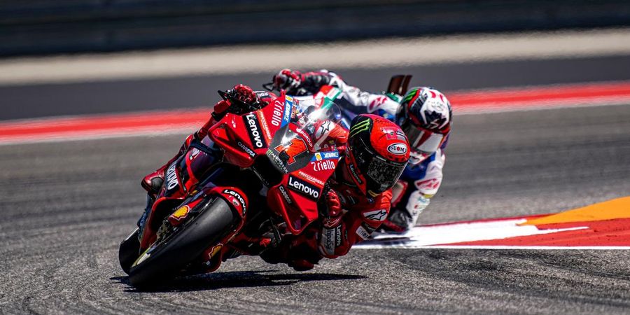 MotoGP Americas 2023 - Gagal Menang, Francesco Bagnaia Mulai Salahkan Ducati