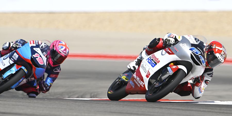 Moto3 Americas 2023 - Mode Pemburu Poin Mario Aji Hidup dari Balapan Terbaik