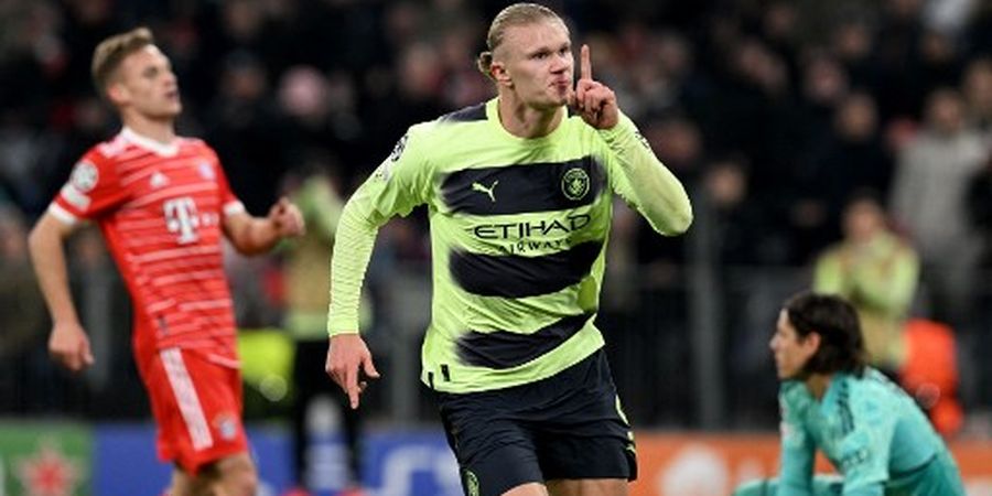 Hasil Liga Champions - Penalti Ngawur, Erling Haaland Tetap Cetak Gol, Man City ke Semifinal