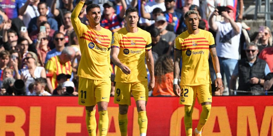 Hasil Liga Spanyol - Barcelona Vs Atletico Madrid 1-0, Real Madrid Tertinggal 11 Poin