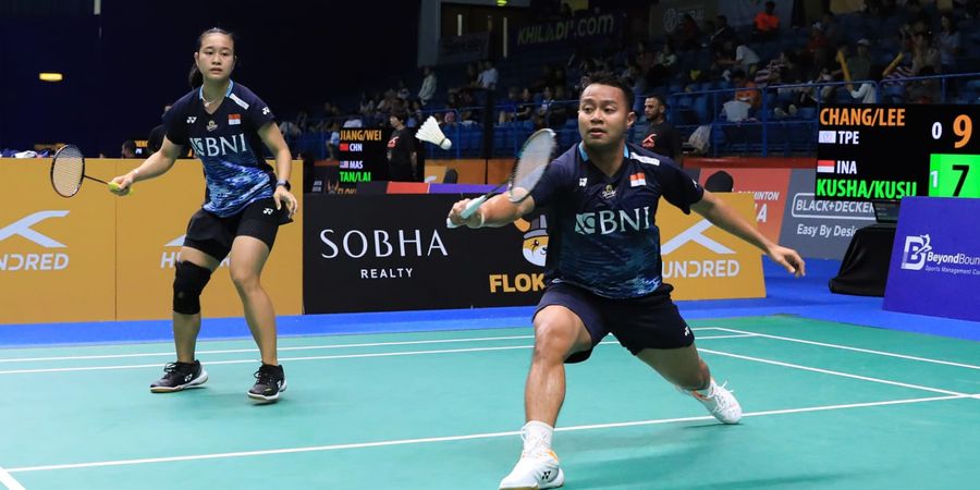 Hasil Malaysia Masters 2023 - Rehan/Lisa Tetap Menang walau Kecolongan 11 Poin Beruntun