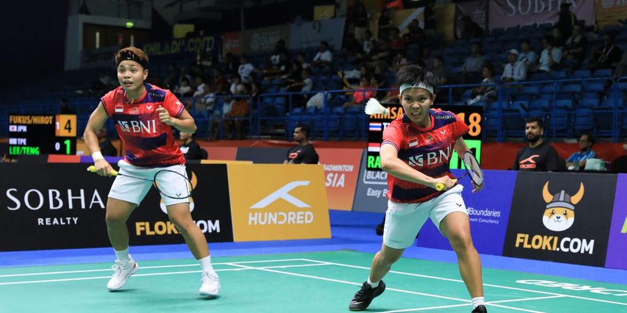 Hasil Sudirman Cup 2023 - Walau Ceroboh di Akhir, Apriyani/Fadia Tegaskan Kemenangan Indonesia atas Jerman 