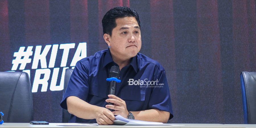 Prihatin, Erick Thohir Siap Bantu Kurnia Meiga dan Bentuk Yayasan PSSI untuk Support Mantan Pemain