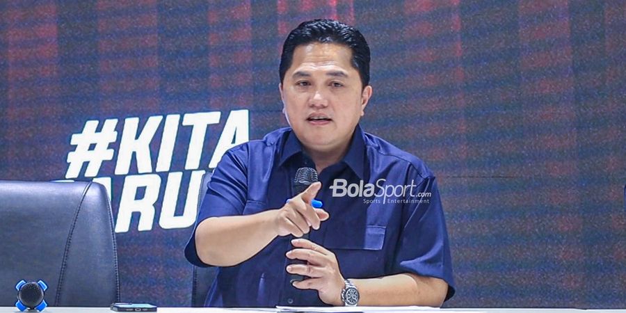 Meski Kalah Ranking dari Palestina, Erick Thohir Ingatkan Hal Ini ke Timnas Indonesia