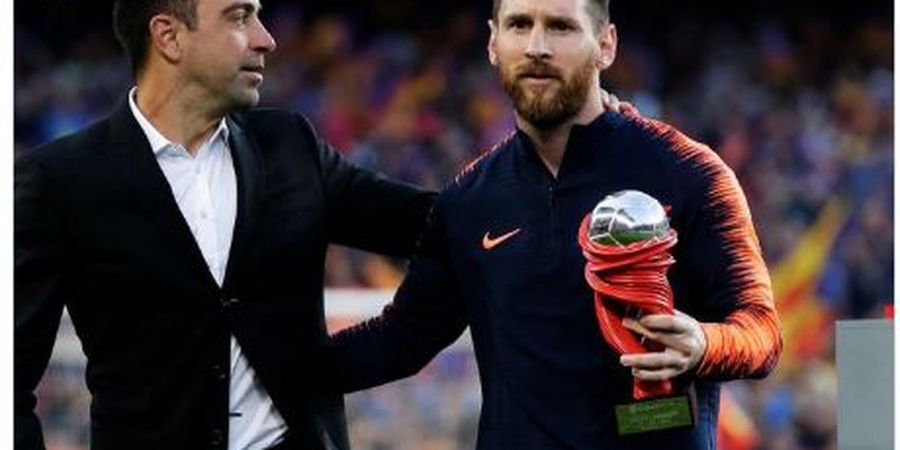 Soal Kepulangan Lionel Messi ke Barcelona, Xavi: Tunggu Juara Liga Spanyol Dulu