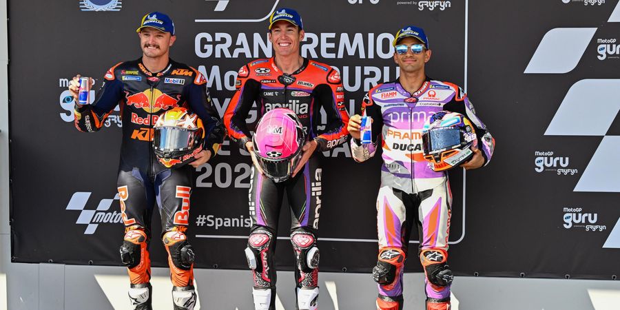 Link Live Streaming Sprint Race MotoGP Spanyol 2023 - Mulai Pukul 20.00 WIB, Aleix Espargaro Start Terdepan