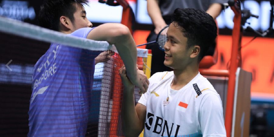 Media Singapura, Loh Kean Yew dan Pelatihnya Puji Kecerdasan Anthony Sinisuka Ginting