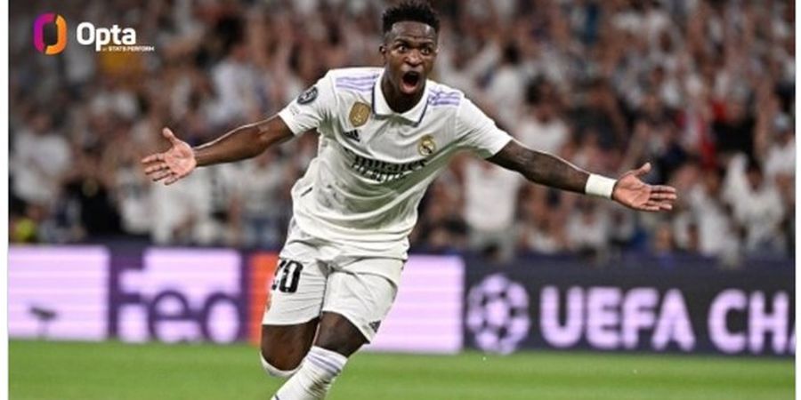 Cetak Gol Super Keren, Vinicius Junior Sah Lewati Jumlah Gol Ronaldo dan Selevel dengan Erling Haaland