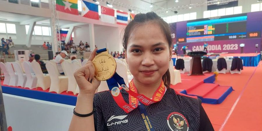 SEA Games 2023 - Lifter Juliana Klarisa, Peraih Emas Ke-60 yang Pastikan Target Kontingen Indonesia Tercapai