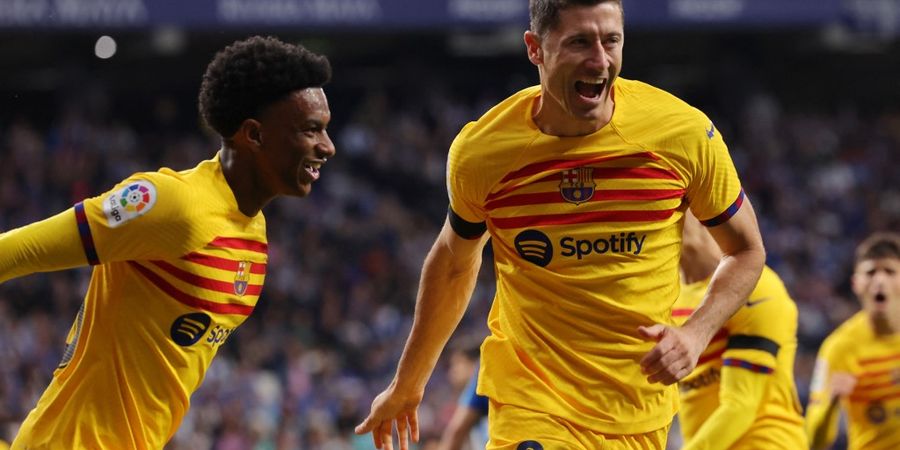 Hasil Liga Spanyol - Barcelona Ngamuk, Gasak Espanyol dan Raih Gelar Juara LaLiga