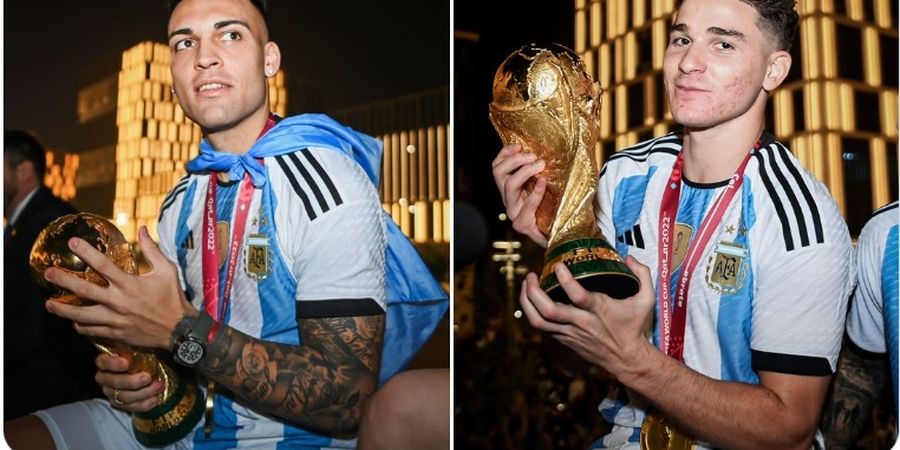 Final Liga Champions - Adu Kuat Lautaro Martinez dan Julian Alvarez Perebutkan 2 Sejarah Hebat