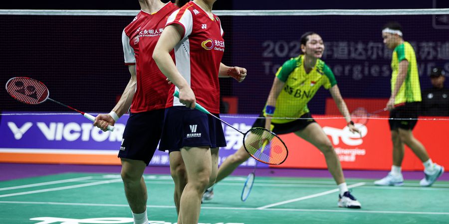 Sudirman Cup 2023 - Gulung Indonesia, Mode Santai Monster Ganda Campuran Zheng/Huang Luar Biasa