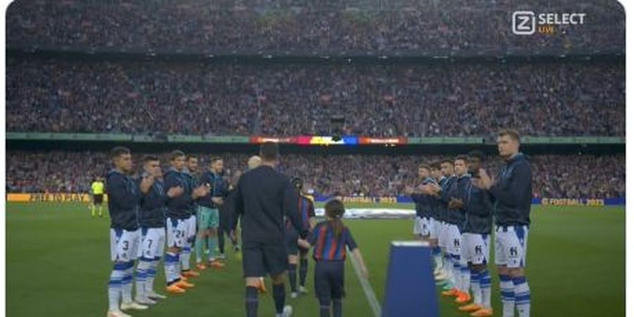 Hasil dan Klasemen Liga Spanyol - Setelah Lakukan Guard of Honour, Real Sociedad Permalukan Barcelona di Camp Nou