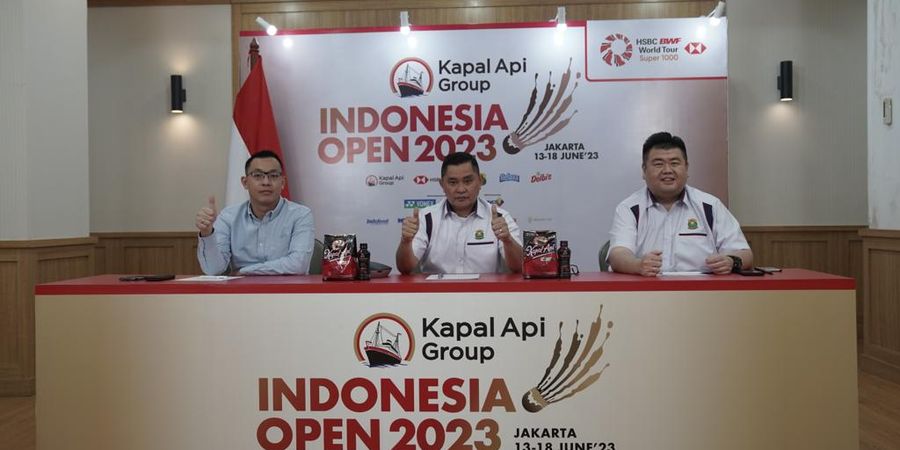 Berhadiah Total Hampir Rp 20 Miliar, Kapal Api Jadi Sponsor Utama Indonesia Open 2023