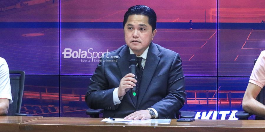 Pesan Erick Thohir untuk Suporter Jelang Duel Timnas Indonesia Vs Argentina