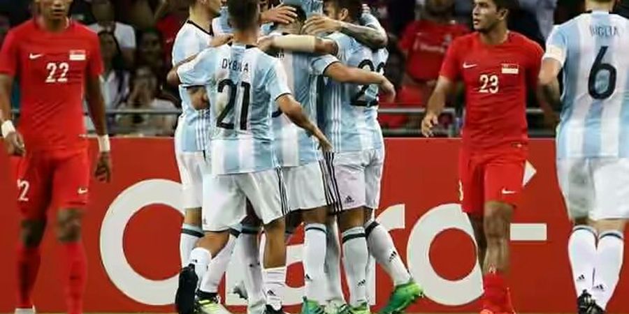 FIFA Matchday - Singapura Dibantai Setengah Lusin Gol oleh Argentina, Bagaimana dengan Timnas Indonesia?