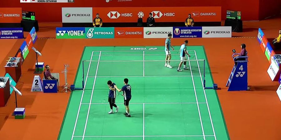 Hasil Malaysia Masters 2023 - Sempat Salah Target, Ahsan/Hendra Awali War Tiket Olimpiade dengan Apik  