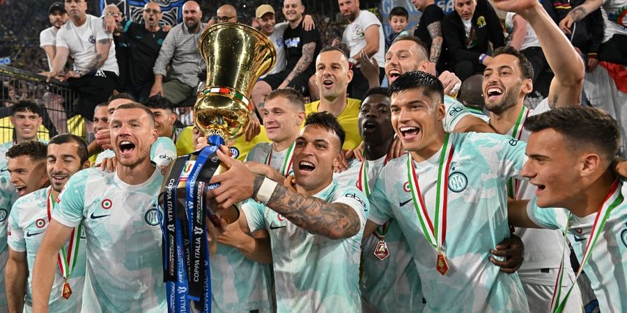 Inter Milan Juara Coppa Italia, Simone Inzaghi Si Raja Final Kini Sasar Liga Champions