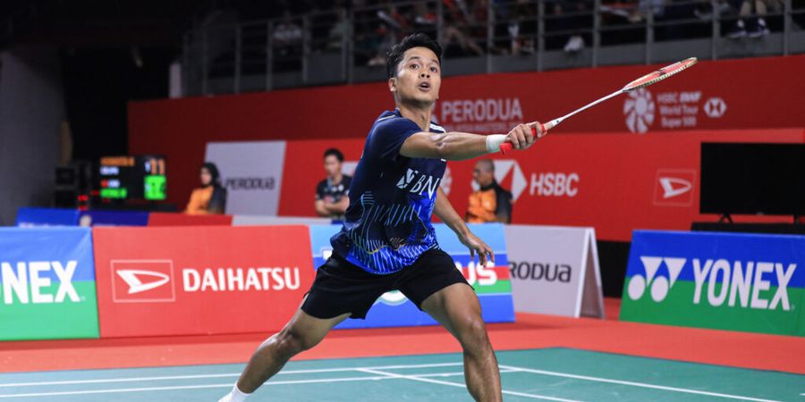 Hasil Singapore Open 2023 - Anthony Ginting Menggila, Hancurkan Lawan untuk Perempat Final