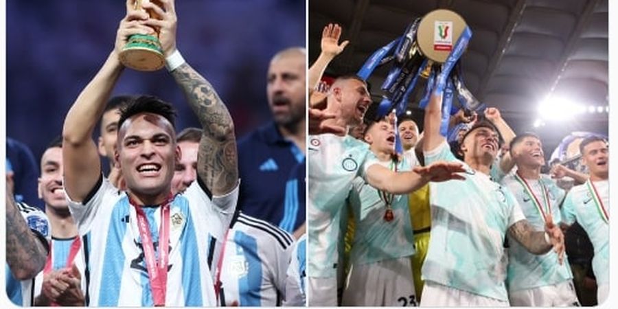 Dari Juara Piala Dunia ke Coppa Italia, Panggil Lautaro Martinez Si Raja Final