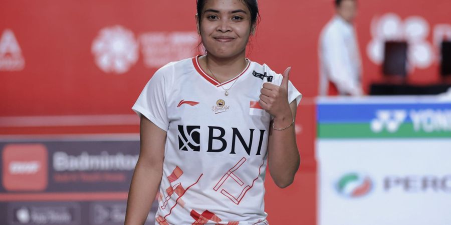 Link Live Streaming Malaysia Masters 2023 - Detik-detik Gregoria Menggendong Indonesia