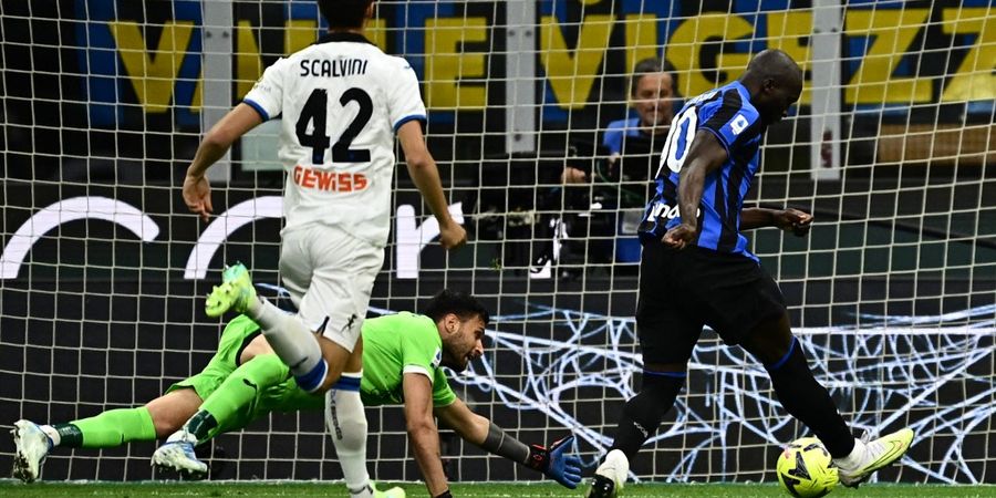 Hasil Liga Italia - Inter Milan Gebuk Atalanta dengan Gol 39 Detik Lukaku, Tiket Liga Champions Aman