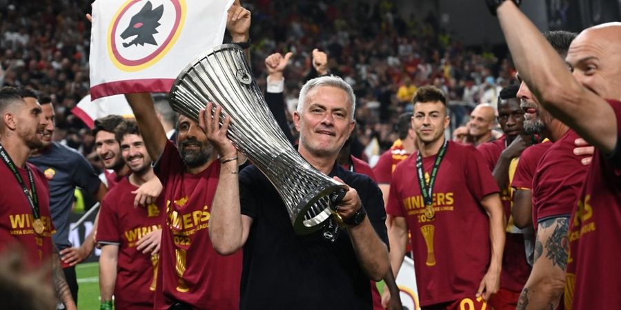 Final Liga Europa - Jose Mourinho bakal Jadi Jimat Keberuntungan AS Roma