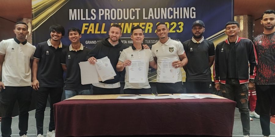 Mills Umumkan Marc Klok Sebagai Brand Ambassador, Sepatu Baru akan Dipakai Lawan Argentina