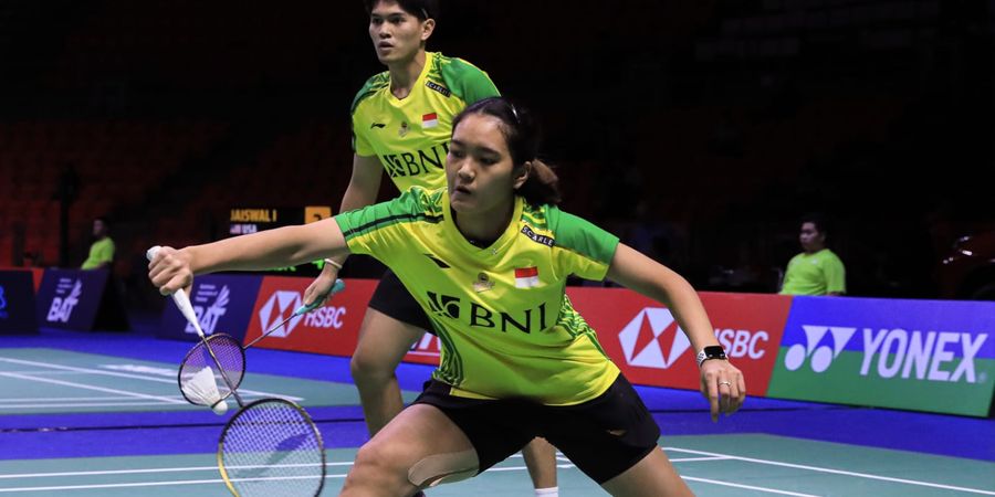 Hasil Thailand Open 2023 - Tak Terpengaruh Pancingan, Adnan/Nita Libas Wakil Inggris