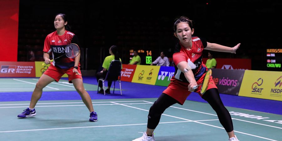 Hasil Thailand Open 2023 - Lanny/Ribka Tersandung Sendiri di Hadapan Juara All England