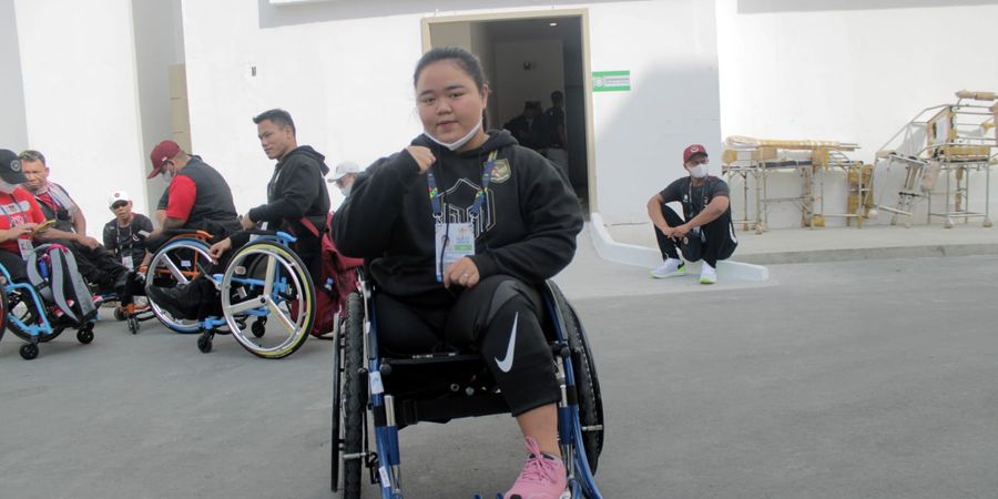 ASEAN Para Games 2023 - Semangat Ekstra Lifter Remaja Dwiska Afrilia Maharani usai Didapuk Jadi Pembawa Bendera