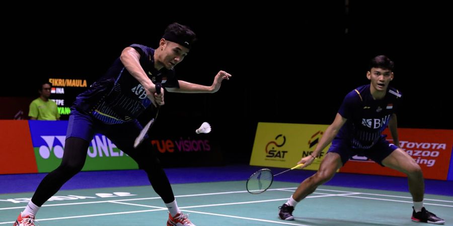 Hasil Thailand Open 2023 - Bagas/Fikri Menuju Final, Unggulan Dibikin Mati Kutu di Gim Ketiga