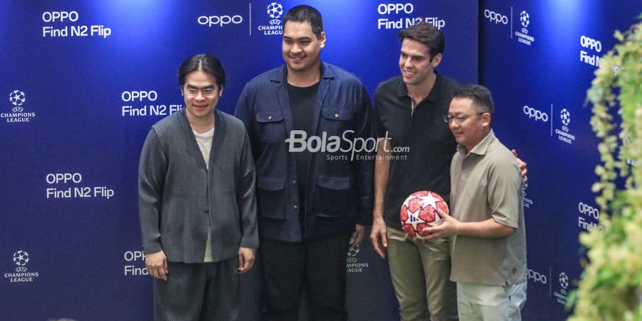 Ditemani Menpora, Ricardo Kaka Nikmati Sensasi Makan Malam di Jakarta