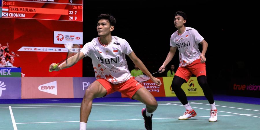 Hasil Final Thailand Open 2023 - Akhir Anti-klimaks Fikri/Bagas Dibungkam Liang/Wang