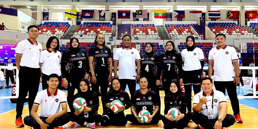 ASEAN Para Games 2023 - Tanpa Cela Sejak Laga Pertama, Timnas Voli Duduk Putri Pertahankan Emas