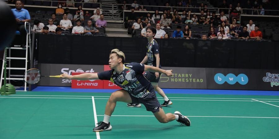 Singapore Open 2023 - Kans Revans Marcus/Kevin Jalani Derbi Mantan Ganda Putra No 1 Dunia