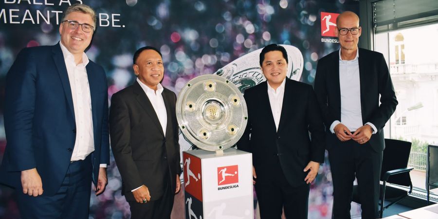 Gandeng Operator Bundesliga, Erick Thohir Bakal Jadikan Liga Indonesia Terbaik di ASEAN