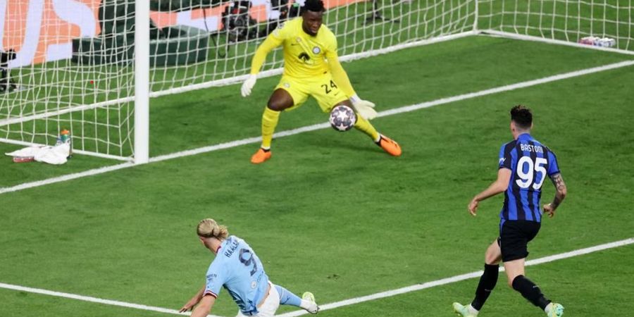 Final Liga Champions - Kevin De Bruyne Cedera, Man City vs Inter Milan Imbang Tanpa Gol di Babak I