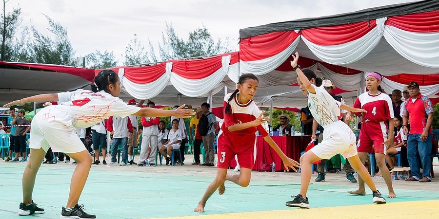 Lima Olahraga Tradisional yang Dimainkan pada POTRADNAS IX 2023