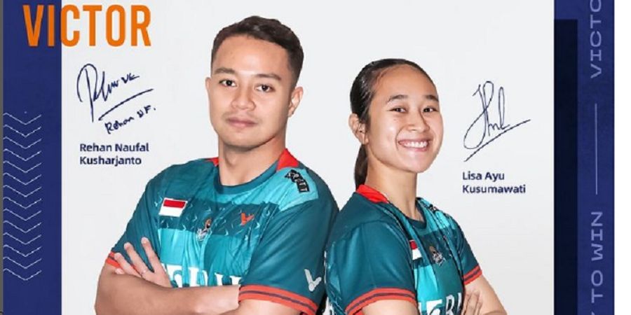 Indonesia Open 2023 - Rehan/Lisa Debut Sponsor Baru, Skuad Victor Makin Ramai