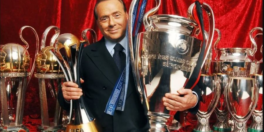 Silvio Berlusconi Meninggal Dunia, AC Milan KW bakal Ubah Nama Stadion untuk Penghormatan