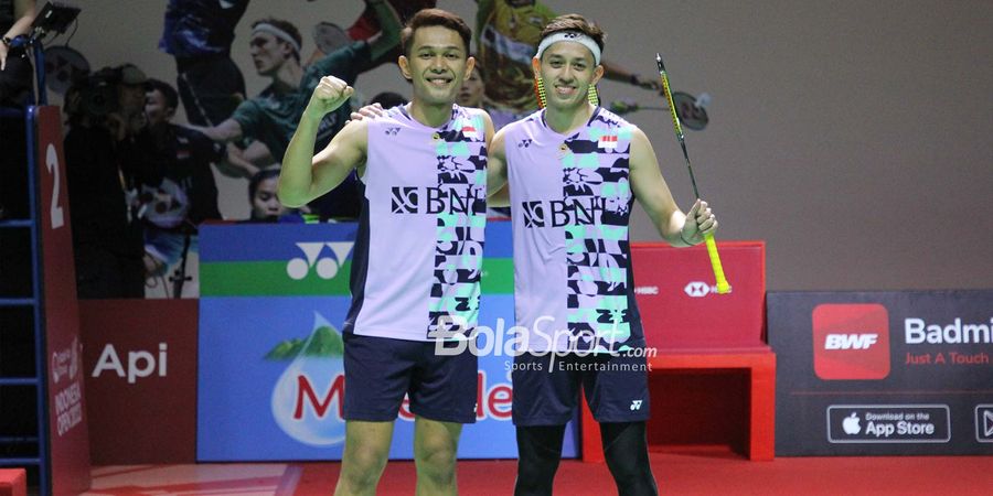 Indonesia Open 2023 - Head to Head Fajar/Rian vs Rankireddy/Shetty Kesempatan Revans Setelah 3 Tahun