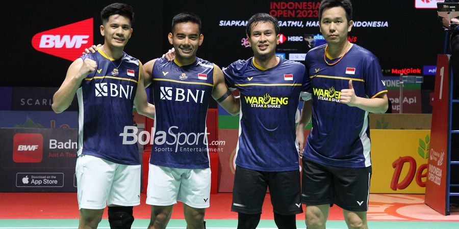 Ahsan/Hendra Masih Kejar Medali Olimpiade, 'Sengaja Bikin Junior Jangan Mau Kalah'