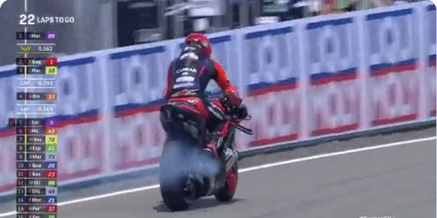 Hasil MotoGP Jerman 2023 - Ada Momen Sepeda Motor Ngebul, Binder Nyaris Buyarkan Liga Ducati