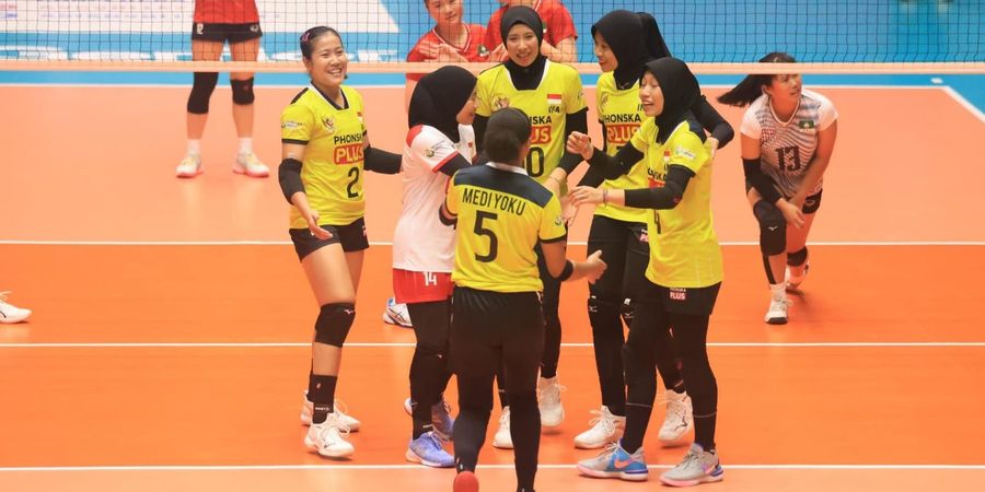 Hasil AVC Challenge Cup 2023 - Indonesia Sempurna Gulung Makau pada Laga Pembuka